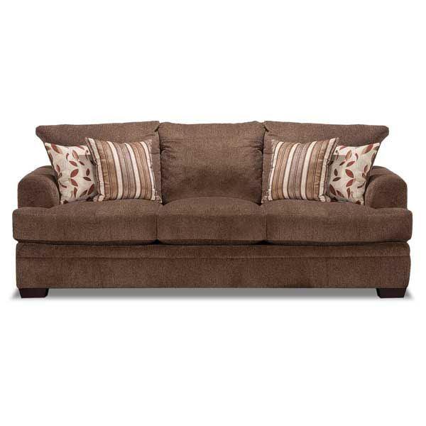 Cornell Sofa and Loveseat (Cocoa) - Castle Furniture