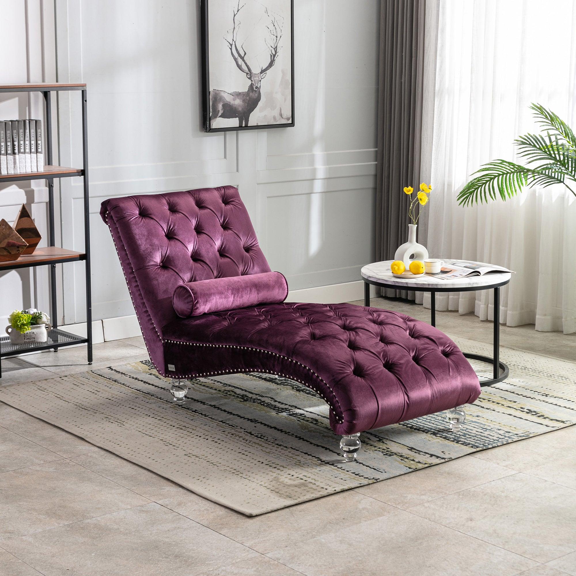 COOMORE Upholstered Chaise Lounge Chair