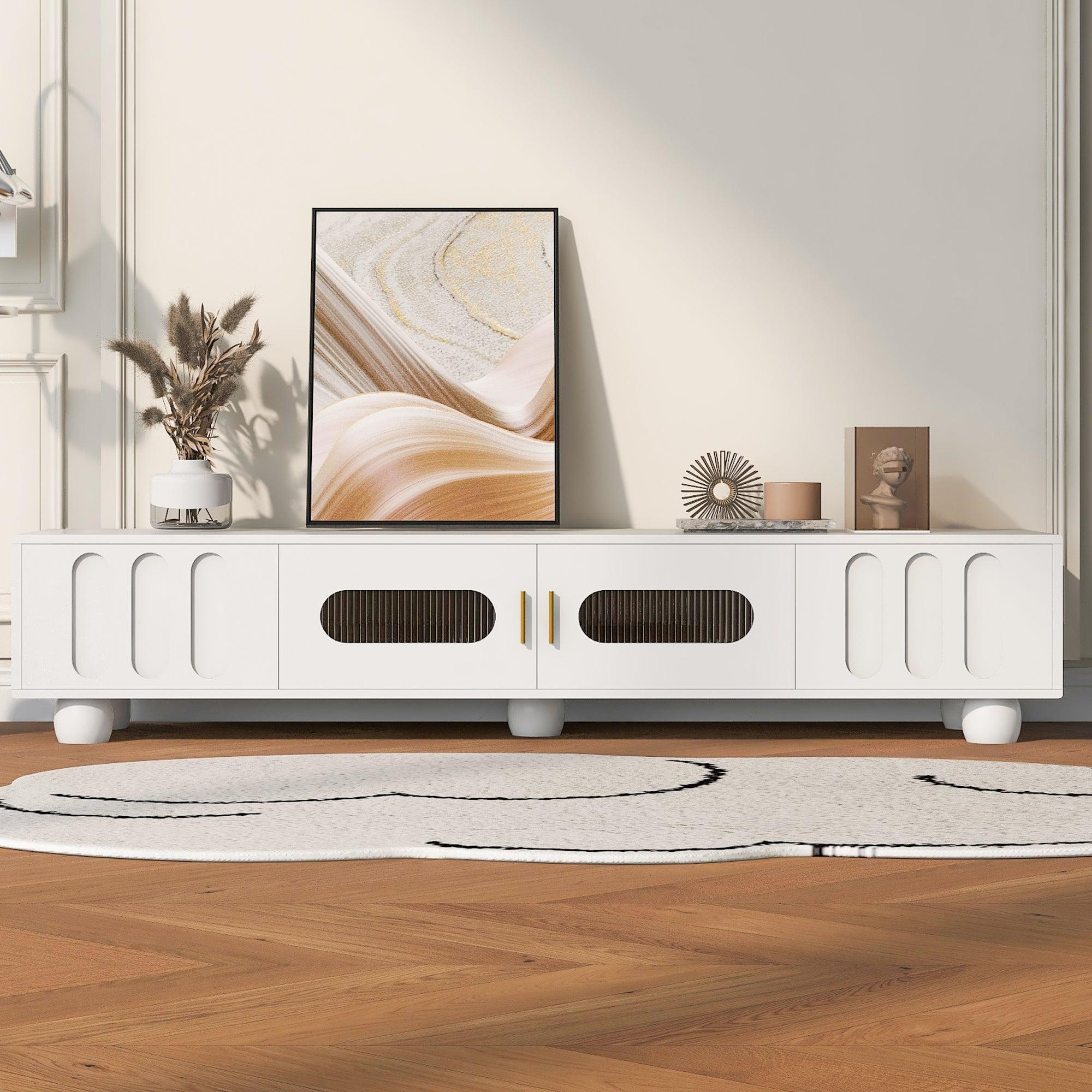 Modern Retro Entertainment Center/ Side Cabinet