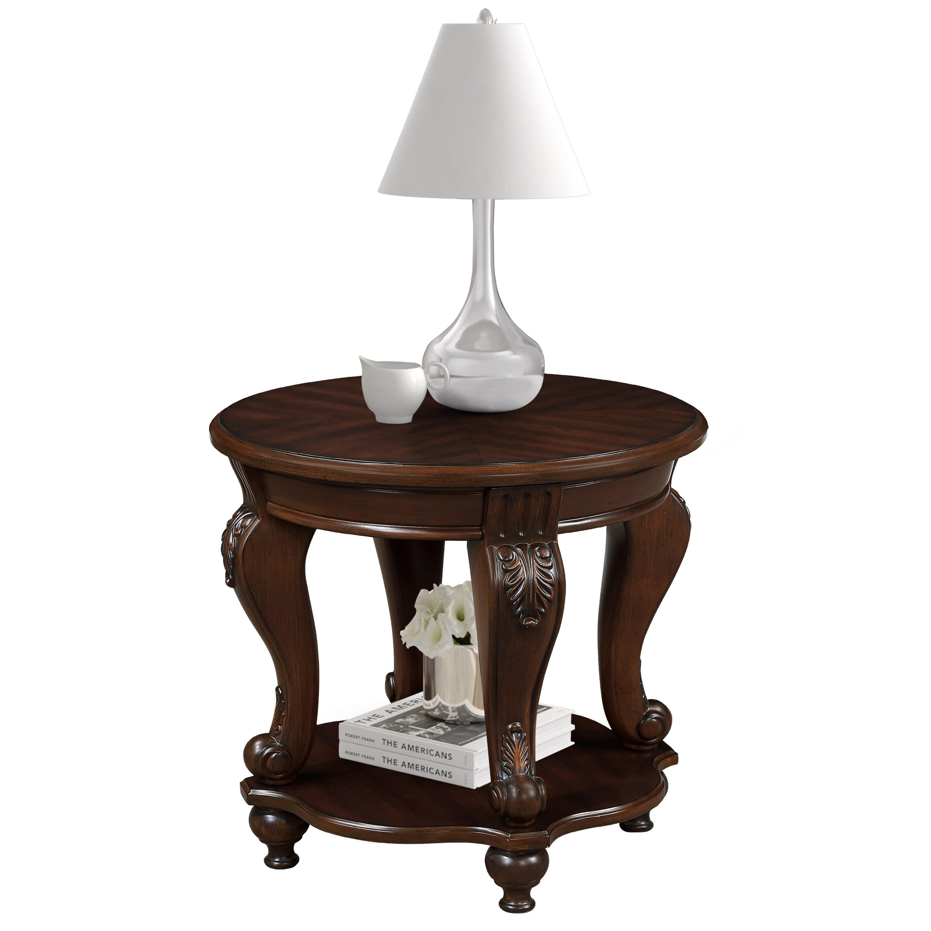 22'' Retro Round End Table