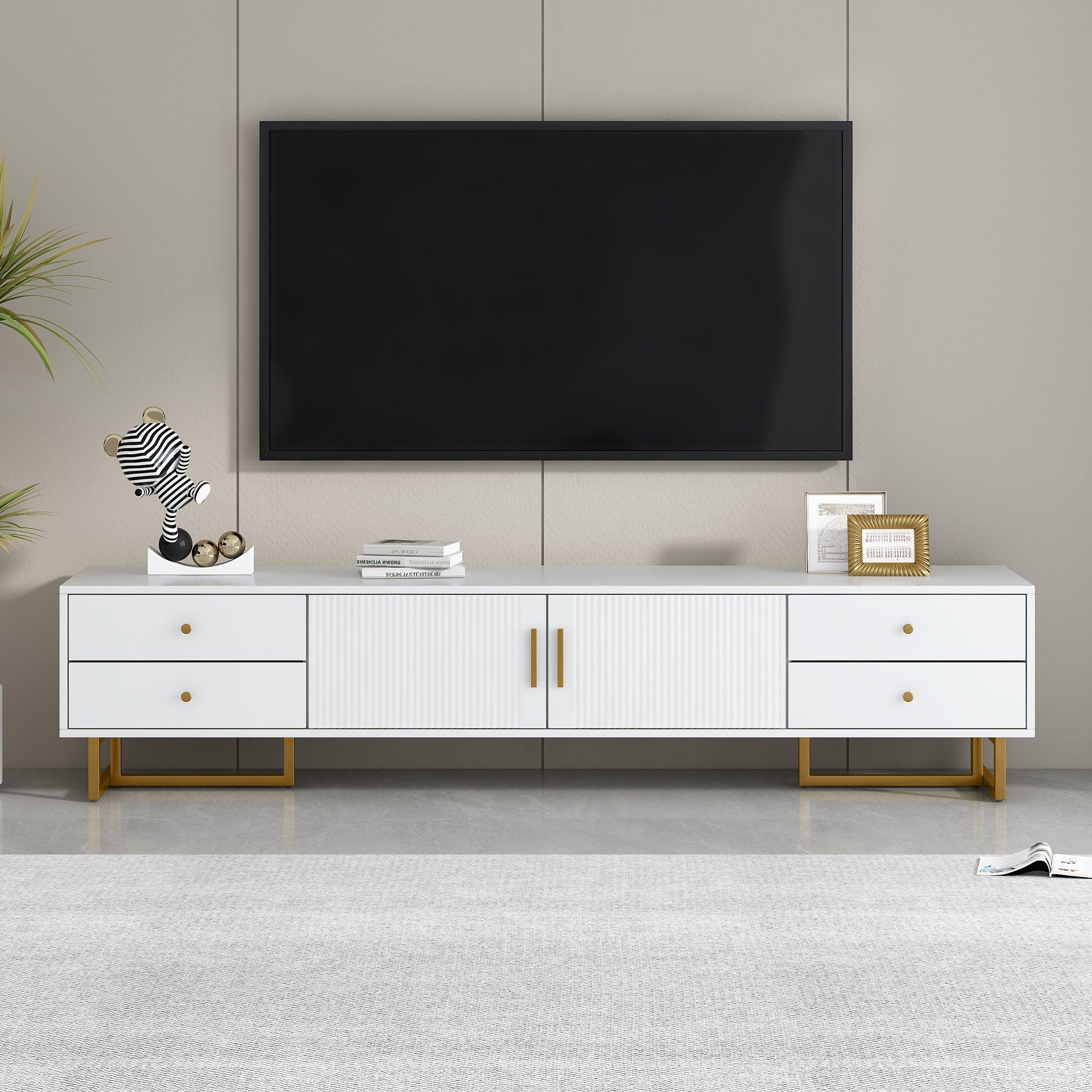 White Entertainment Center