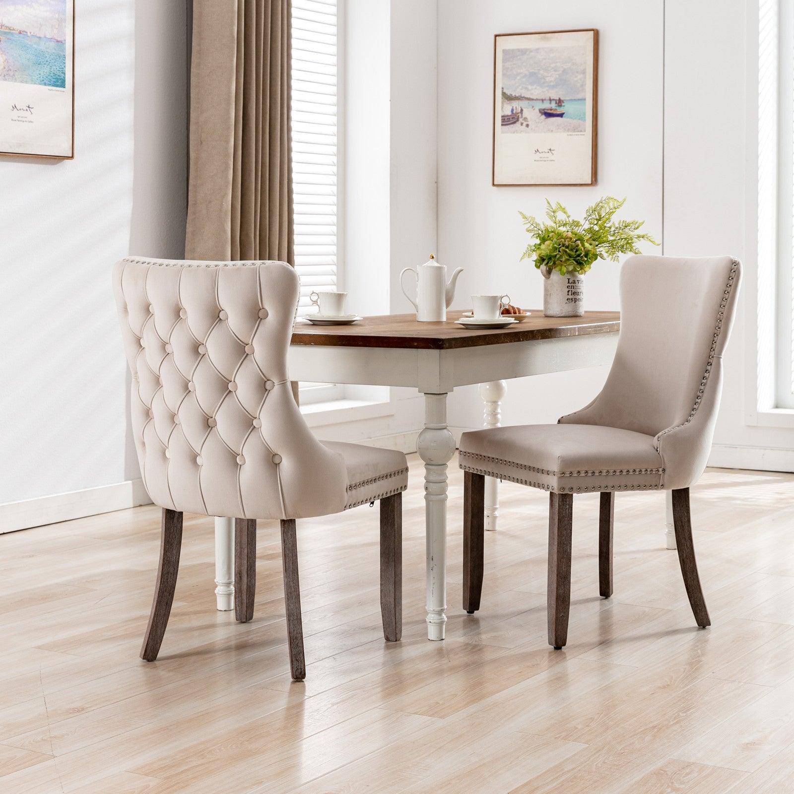 Wing-Back Dining Chair