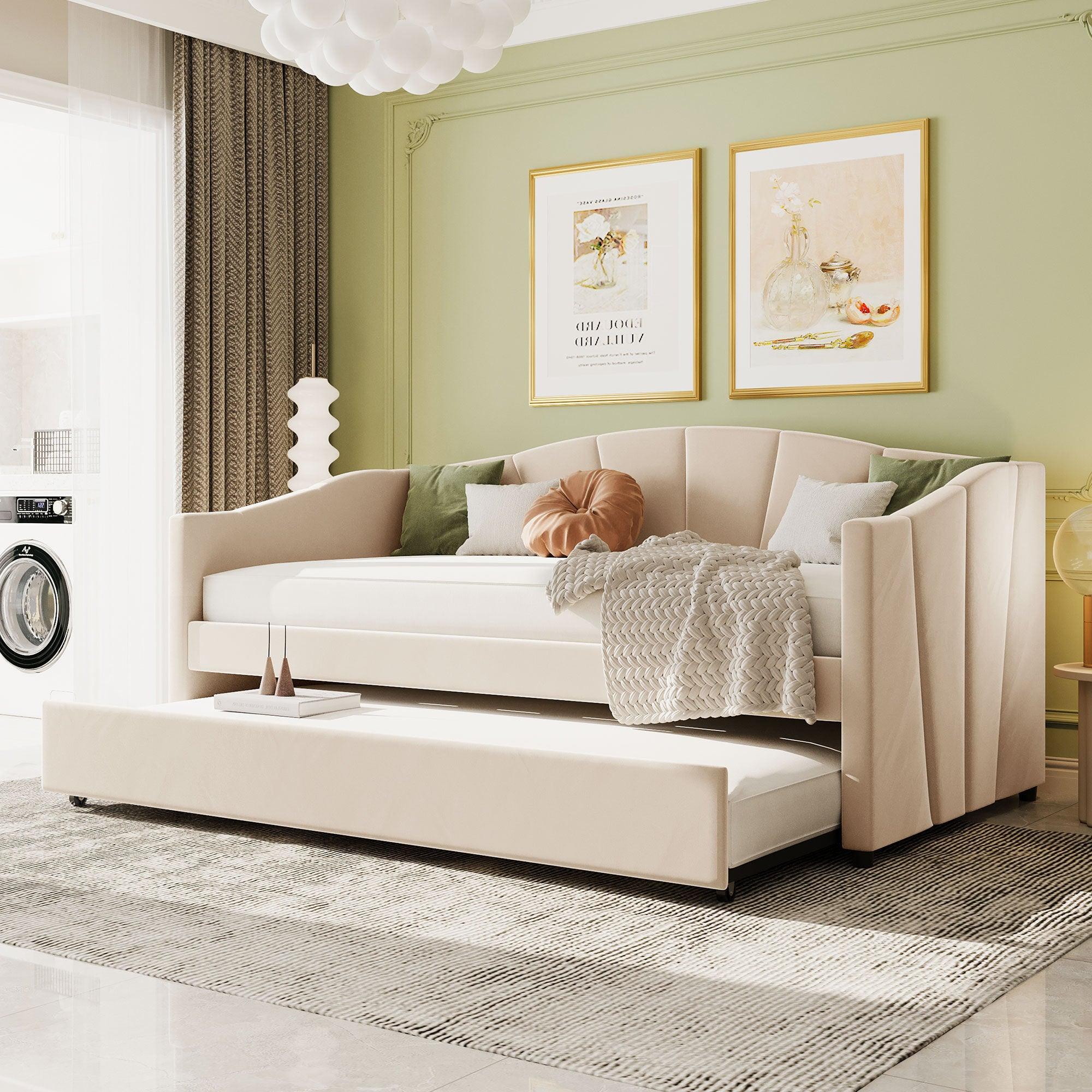 Sofa Daybed with Trundle