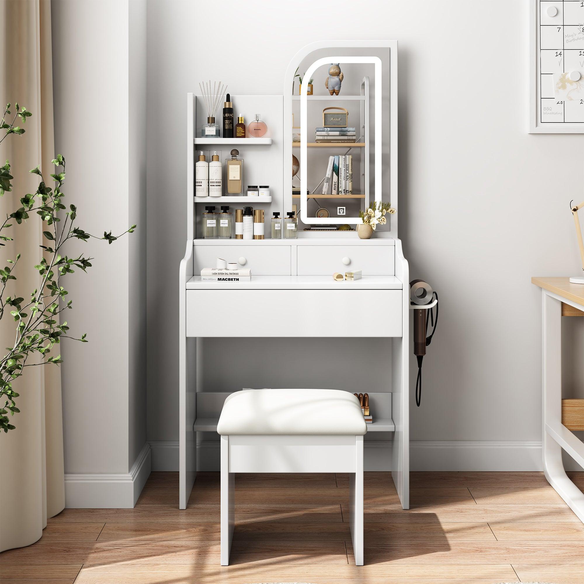 Vanity Desk with Mirror