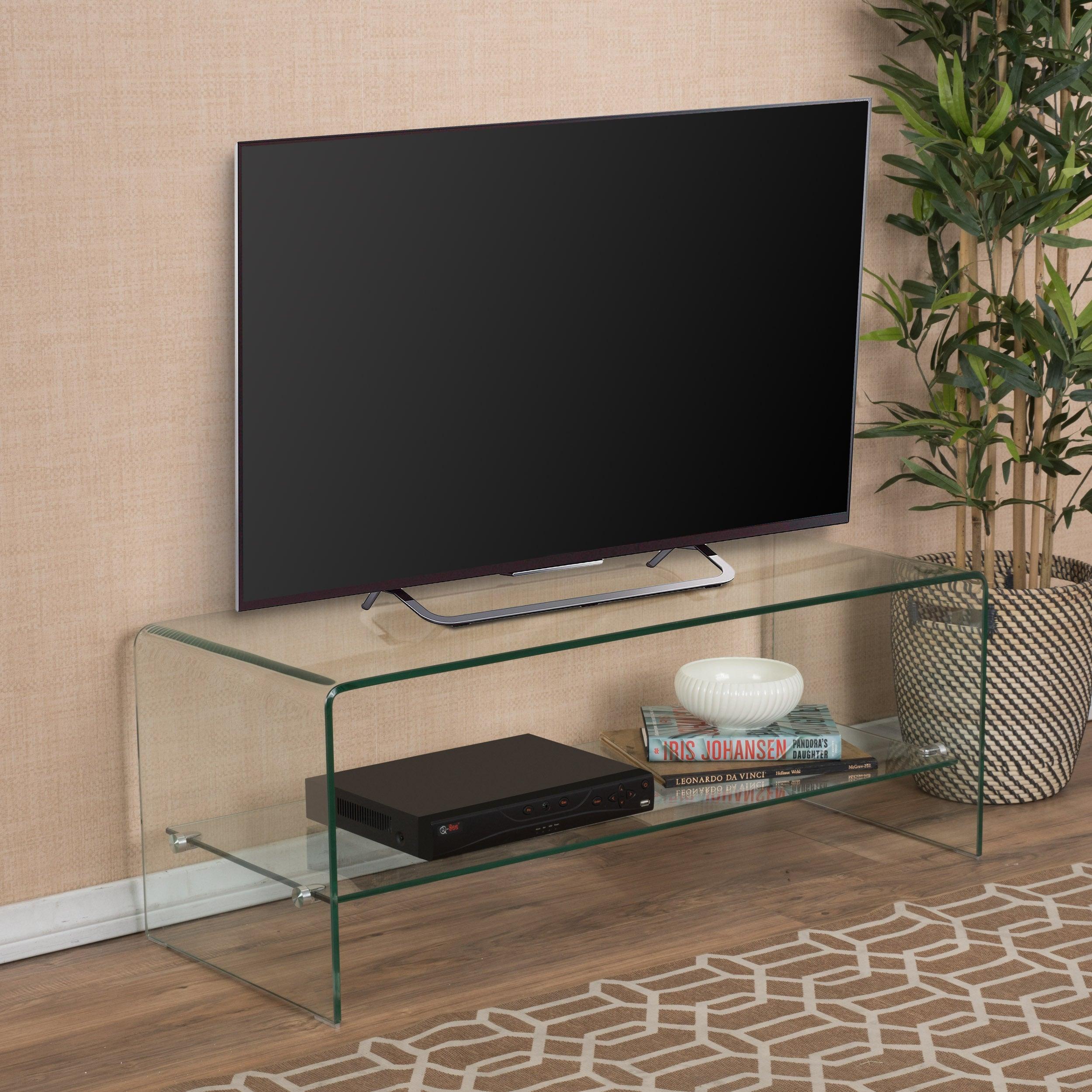 Glass Entertainment Center