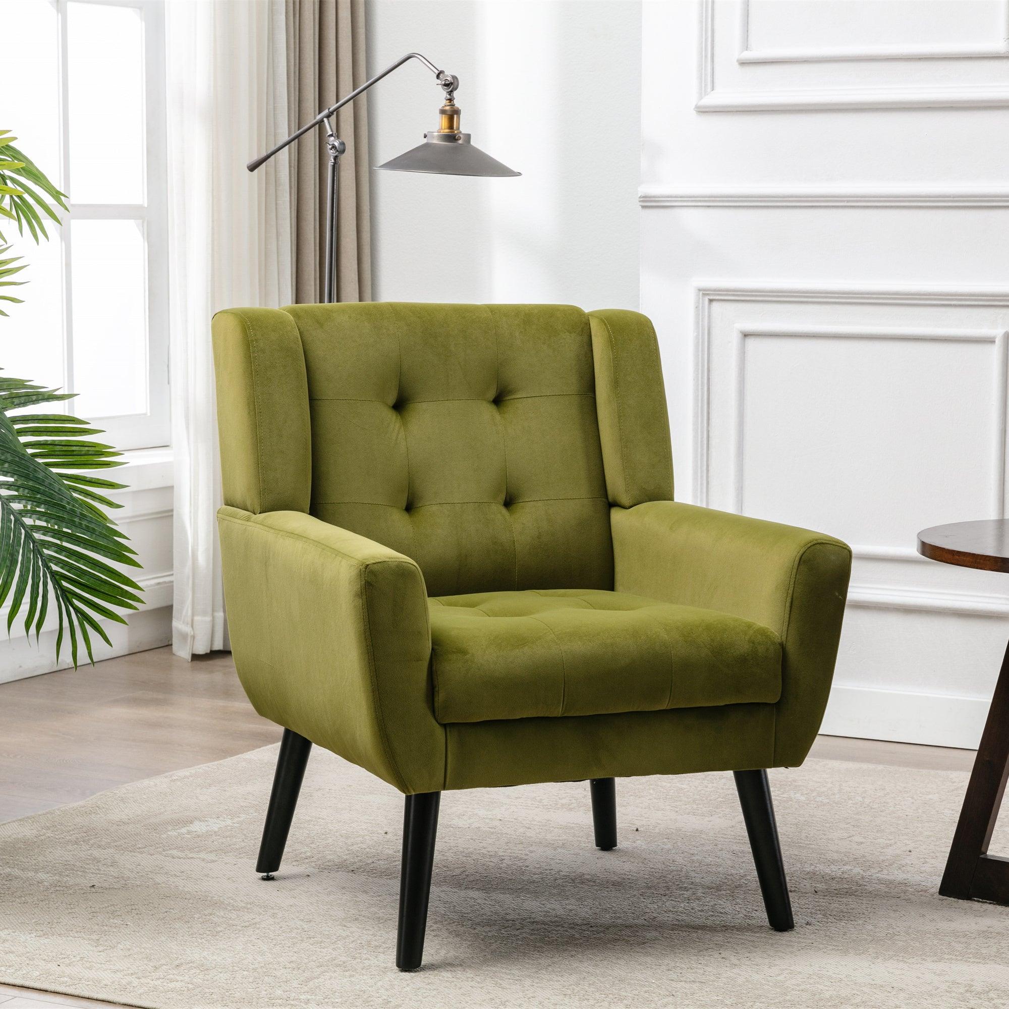 Modern Soft Velvet Accent Chair