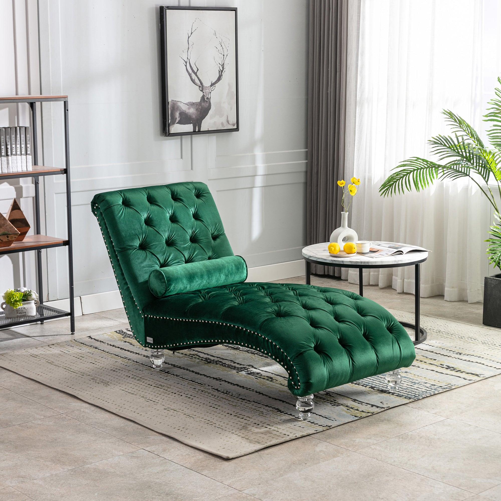 COOMORE Upholstered Chaise Lounge Chair
