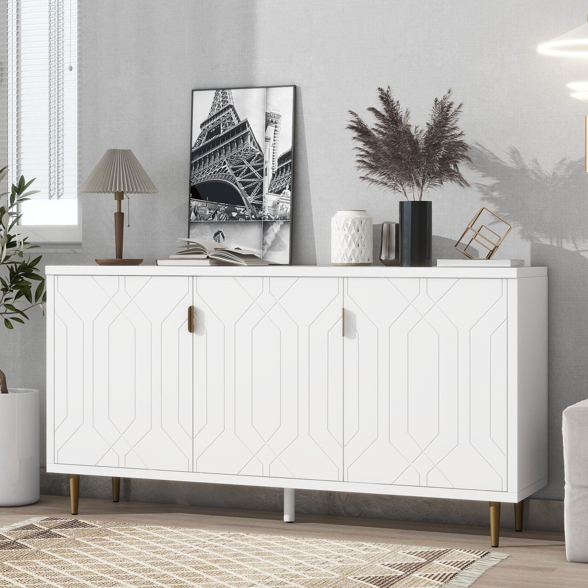 Entertainment Center with 3 Doors