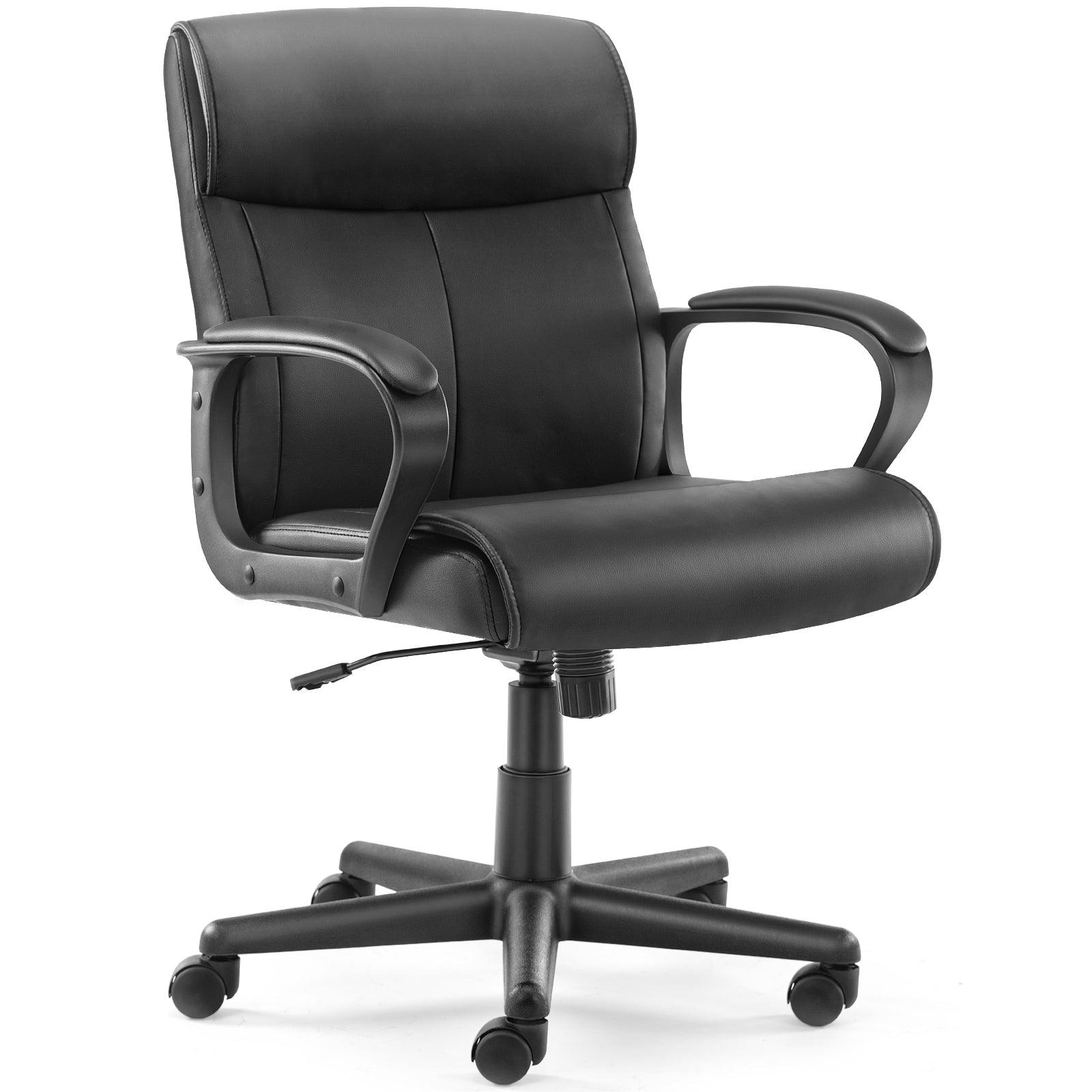 Sweetcrispy Mid Back Office Desk Chair