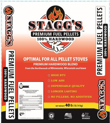 40LB Heating Pellets - Premium Grade