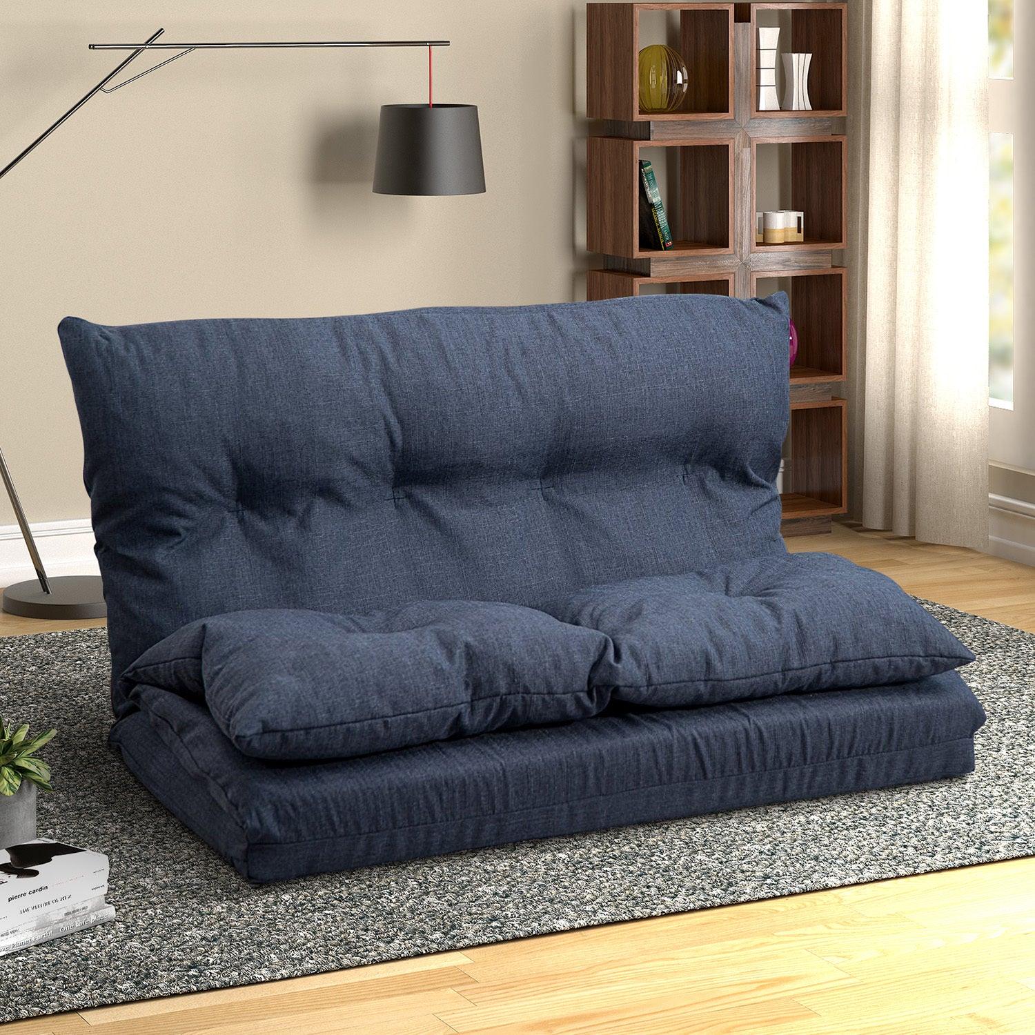 Floor Couch and Sofa Folding Chaise