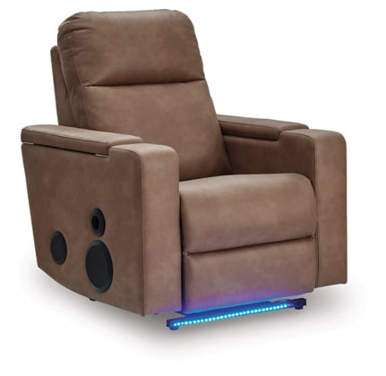 Lorrenton Gliding Power Recliner With Audio System