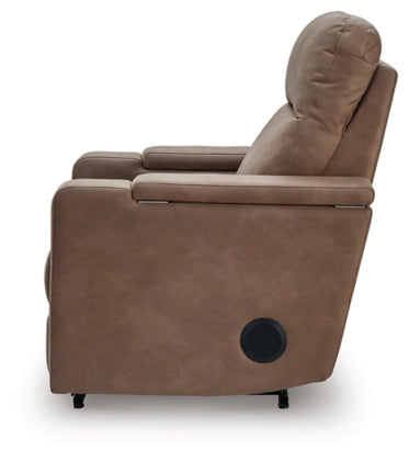 Lorrenton Gliding Power Recliner With Audio System
