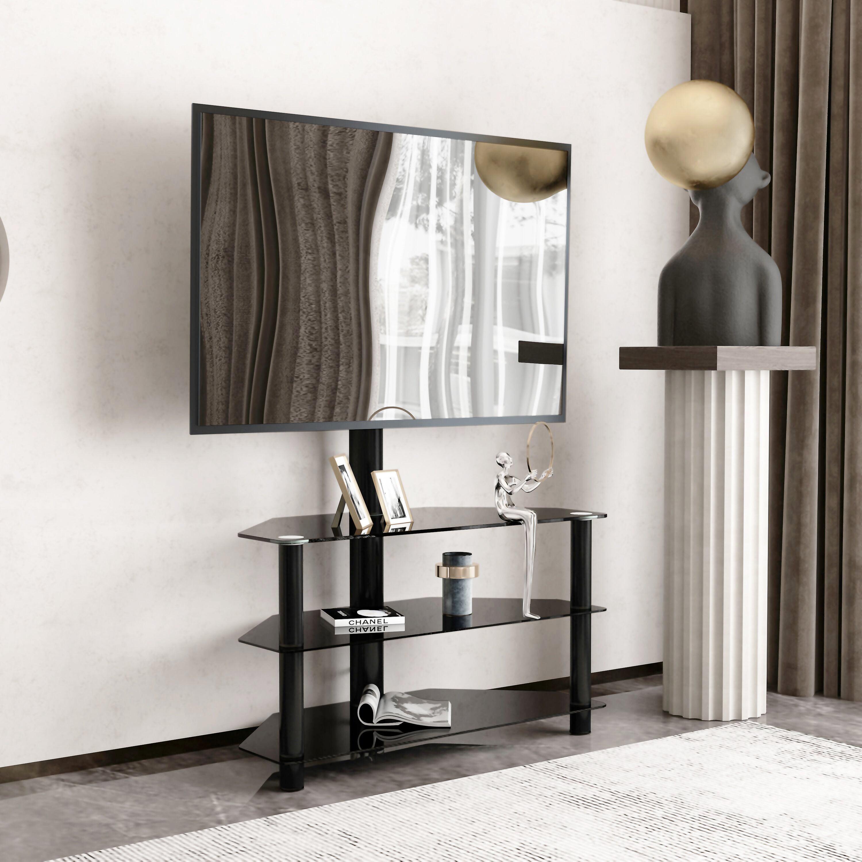 Black Multi-function Entertainment Center