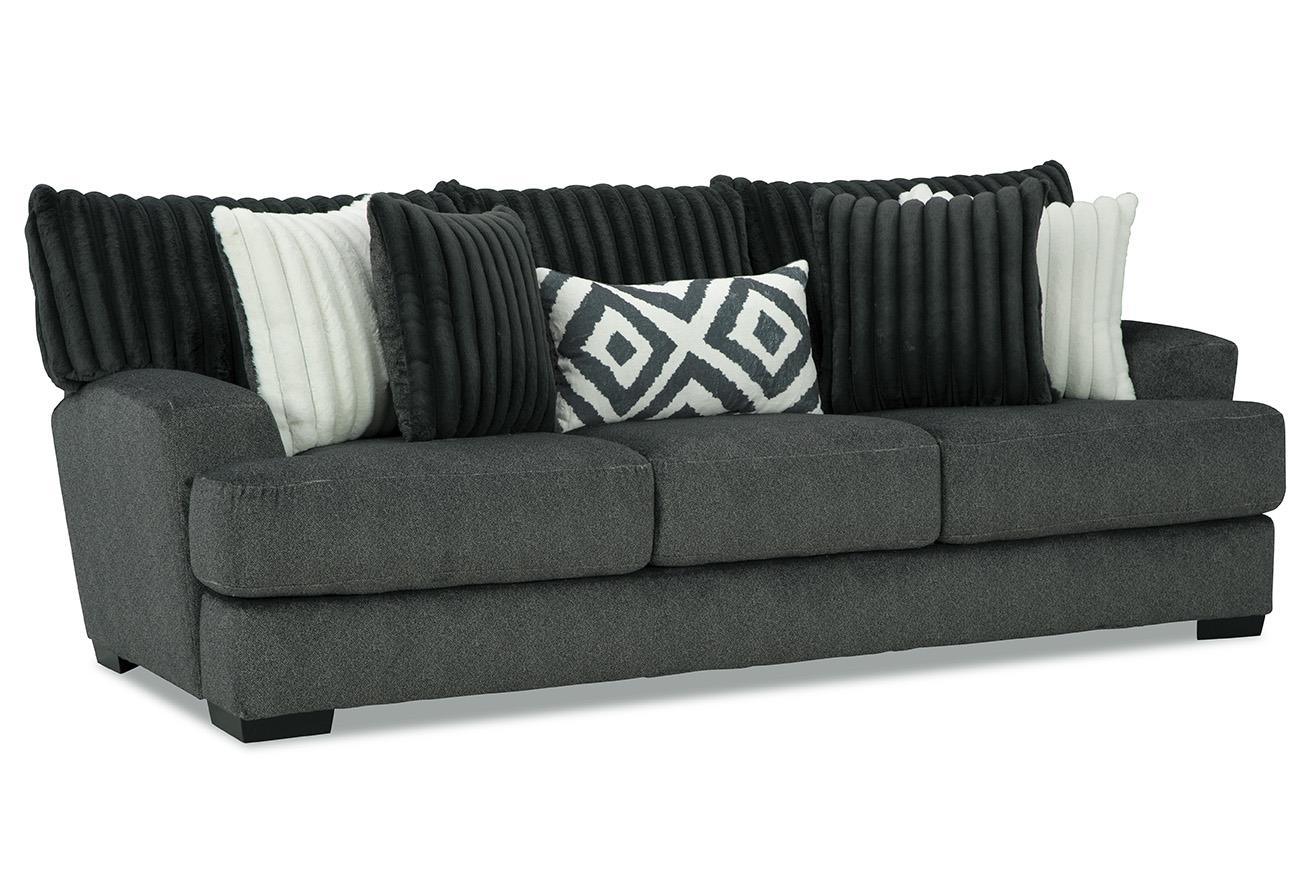 Tweed Gunmetal Sofa