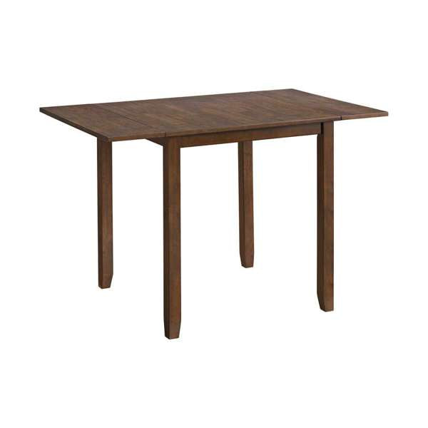 Alex 3PC Dining Set with Drop Leaf Table in Espresso