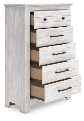 Makidern Five Drawer Chest
