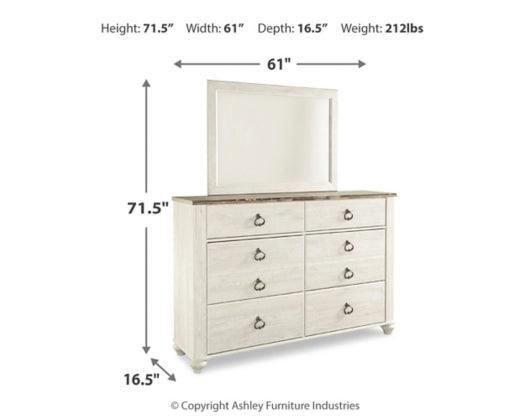 Willowton Bedroom Set - Castle Furniture