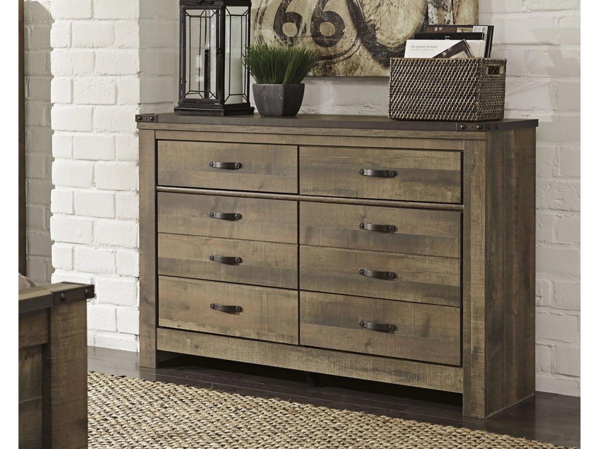 Trinell 6 Drawer Dresser (Without Mirror)