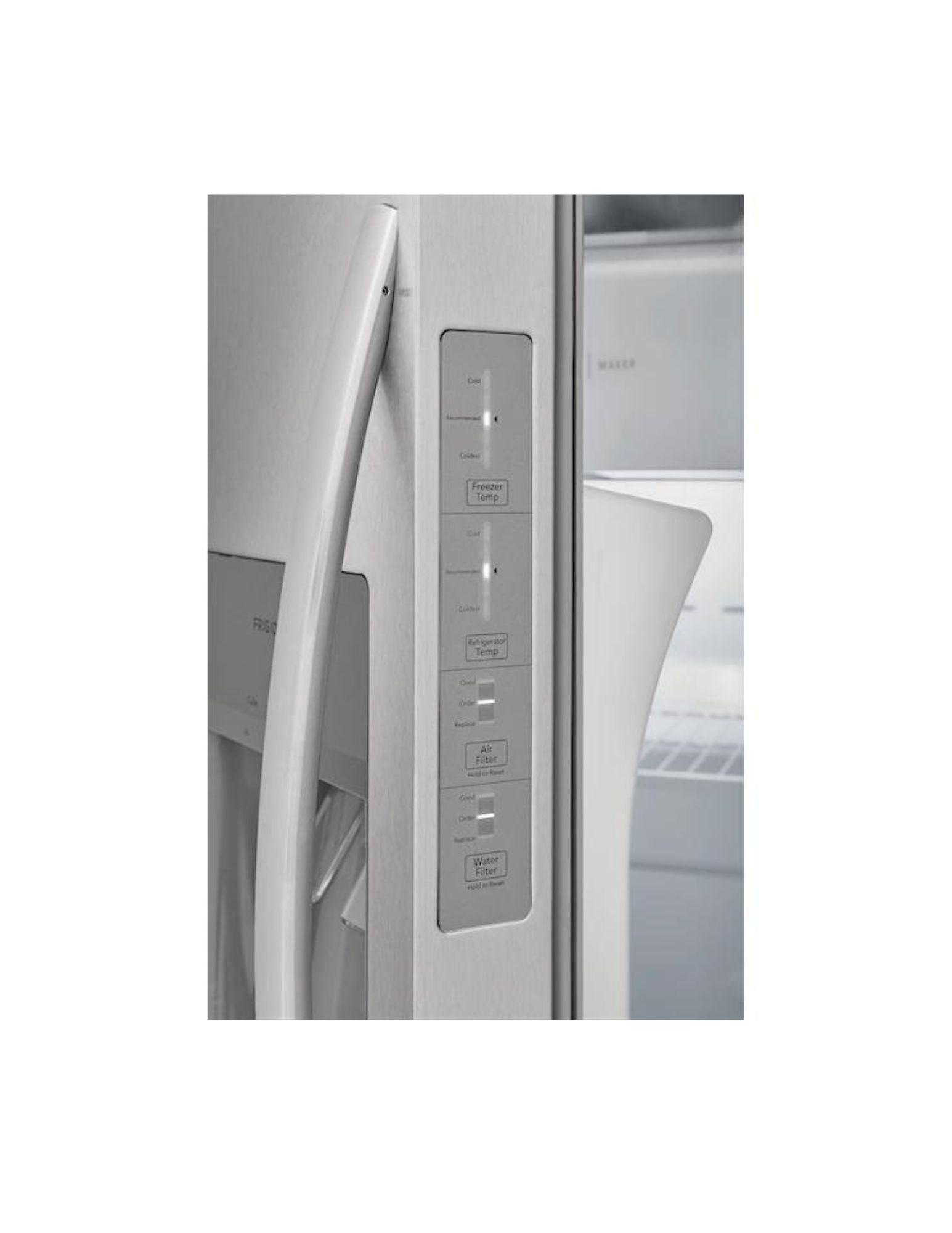 Frigidaire 26 Cu. Ft. Standard Depth Side by Side Refrigerator