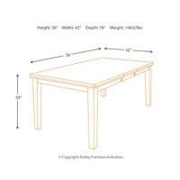 Ralene Standard Height Dining Collection - Castle Furniture