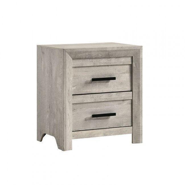 ELEMENTS Ellen White Bedroom Set - Castle Furniture