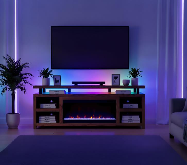 Orion 88" Fireplace Console