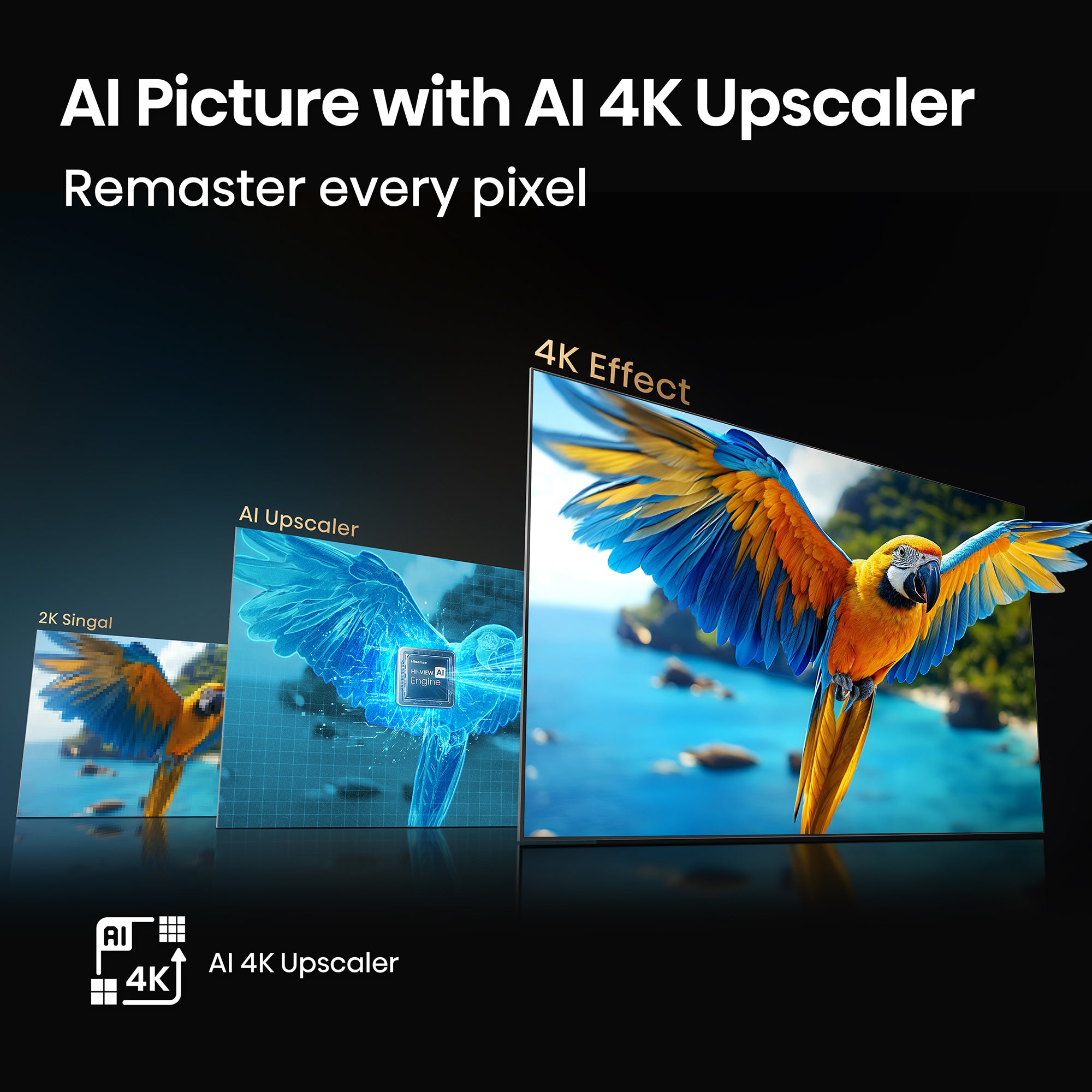 Hisense 98" Hi-QLED 4K Google Smart TV