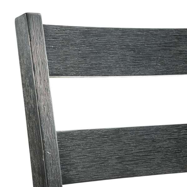 Martin 3 pc Drop Leaf Dining Set (Black Base)