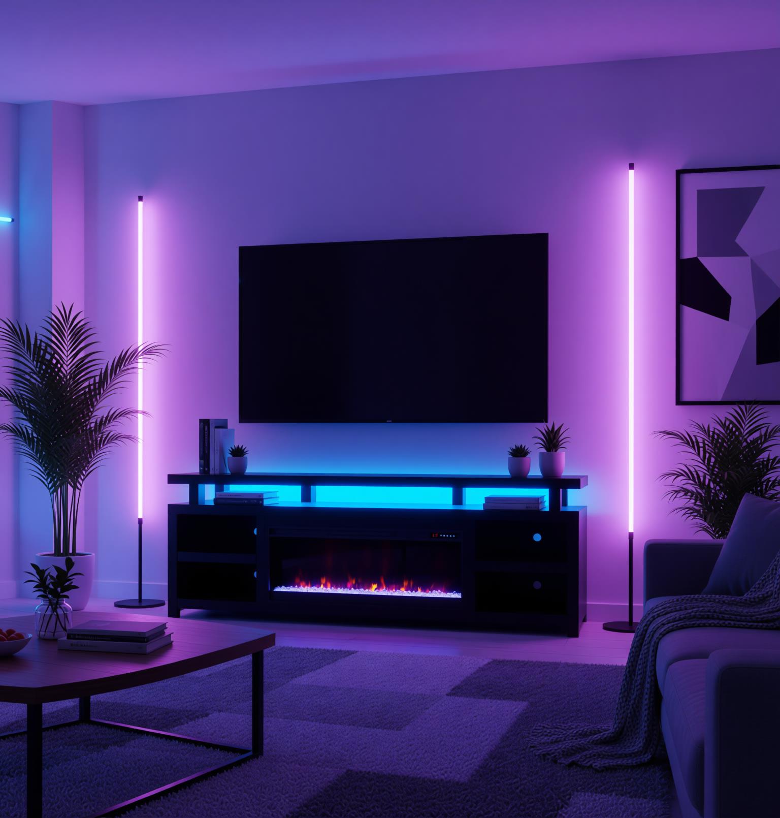 Orion 88" Fireplace Console
