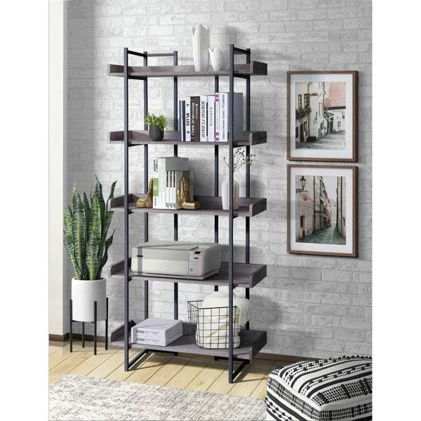 Preston Bookshelf Grey