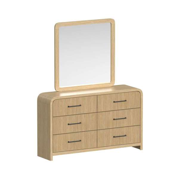 Ridgemont 6-Drawer Dresser and Mirror