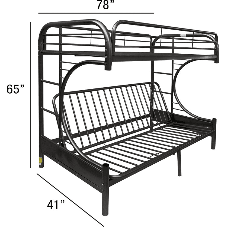 ACME Twin over Full/Futon Bunk Bed - Castle Furniture