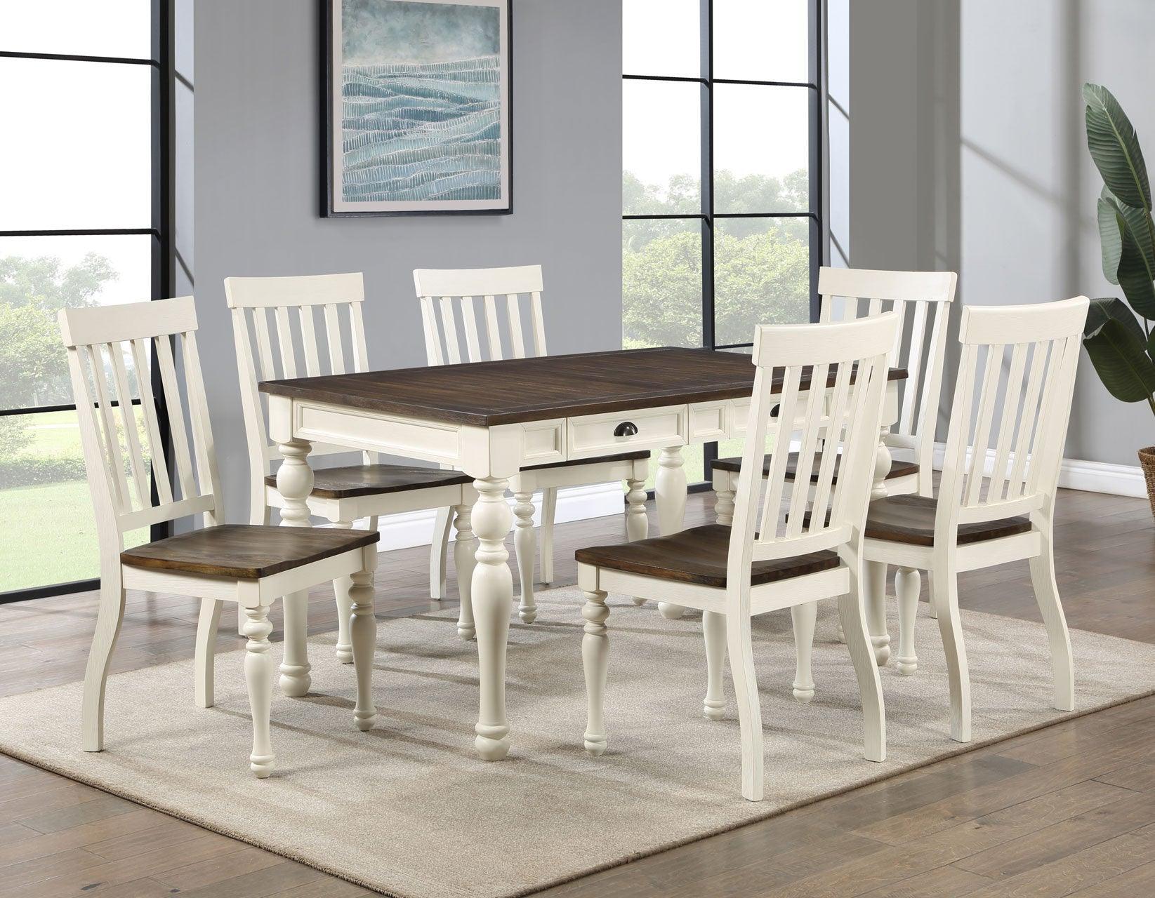 Joanna 6-Piece Dining Set - Castle Furniture