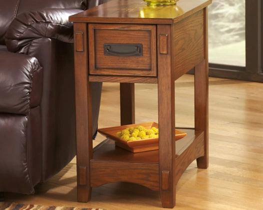 Breegin Chairside End Table - Castle Furniture