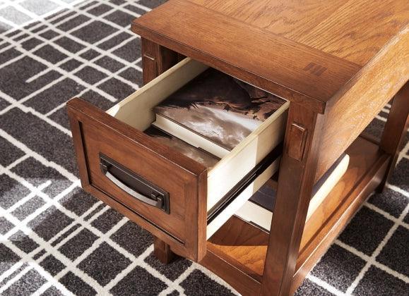 Breegin Chairside End Table - Castle Furniture