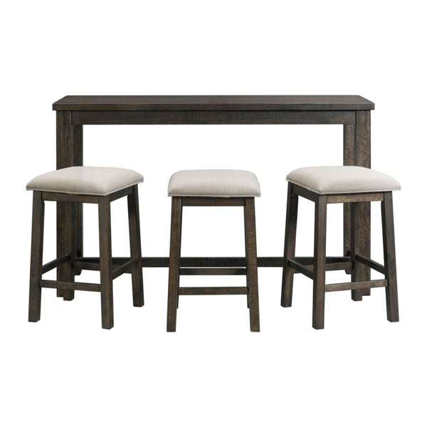 Stone Occasional Bar Table Single Pack (Table + Three Stools) 3A Packing