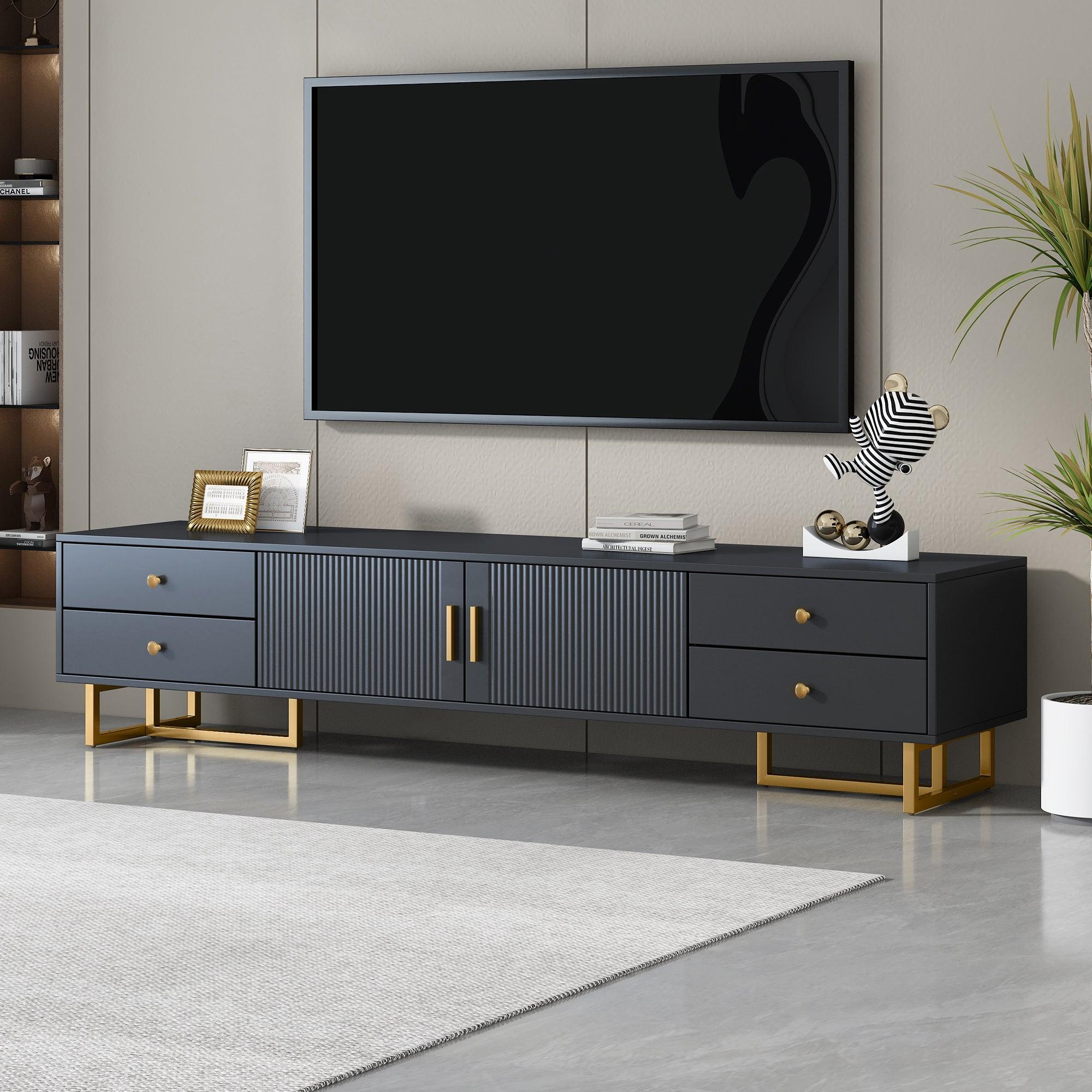 Entertainment Center TV Media Console Table