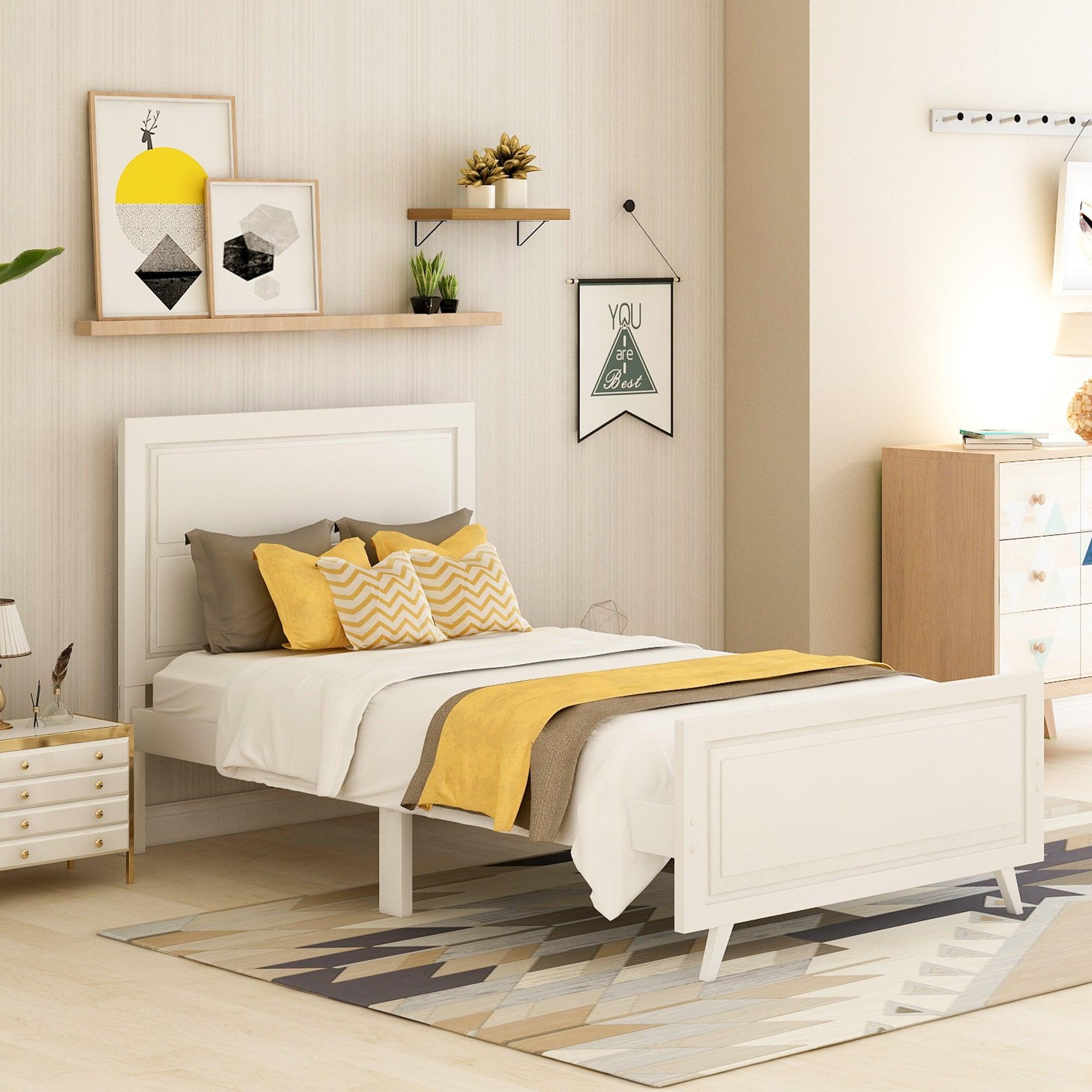 Twin Platform Bed