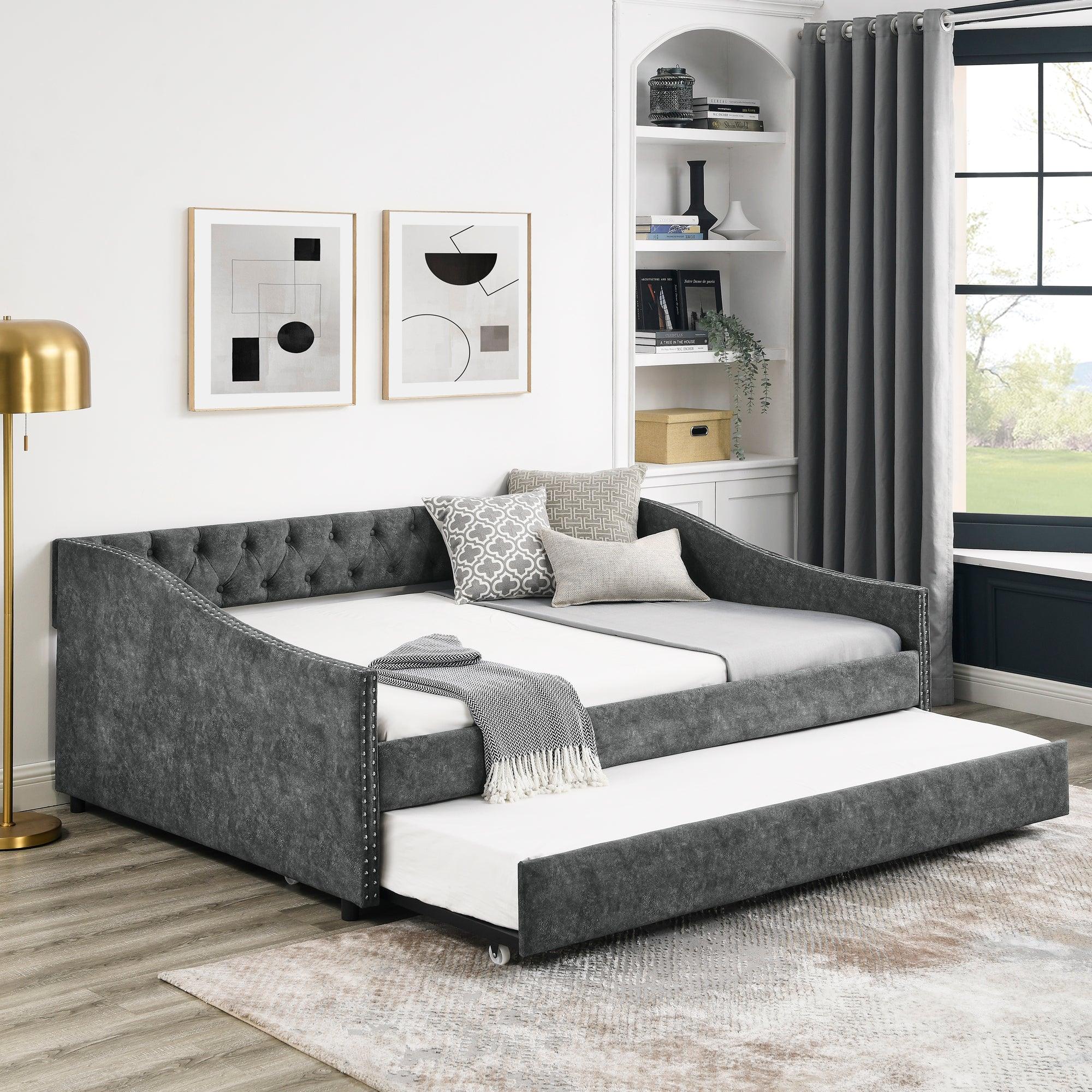 Full Size Daybed with Twin Size Trundle