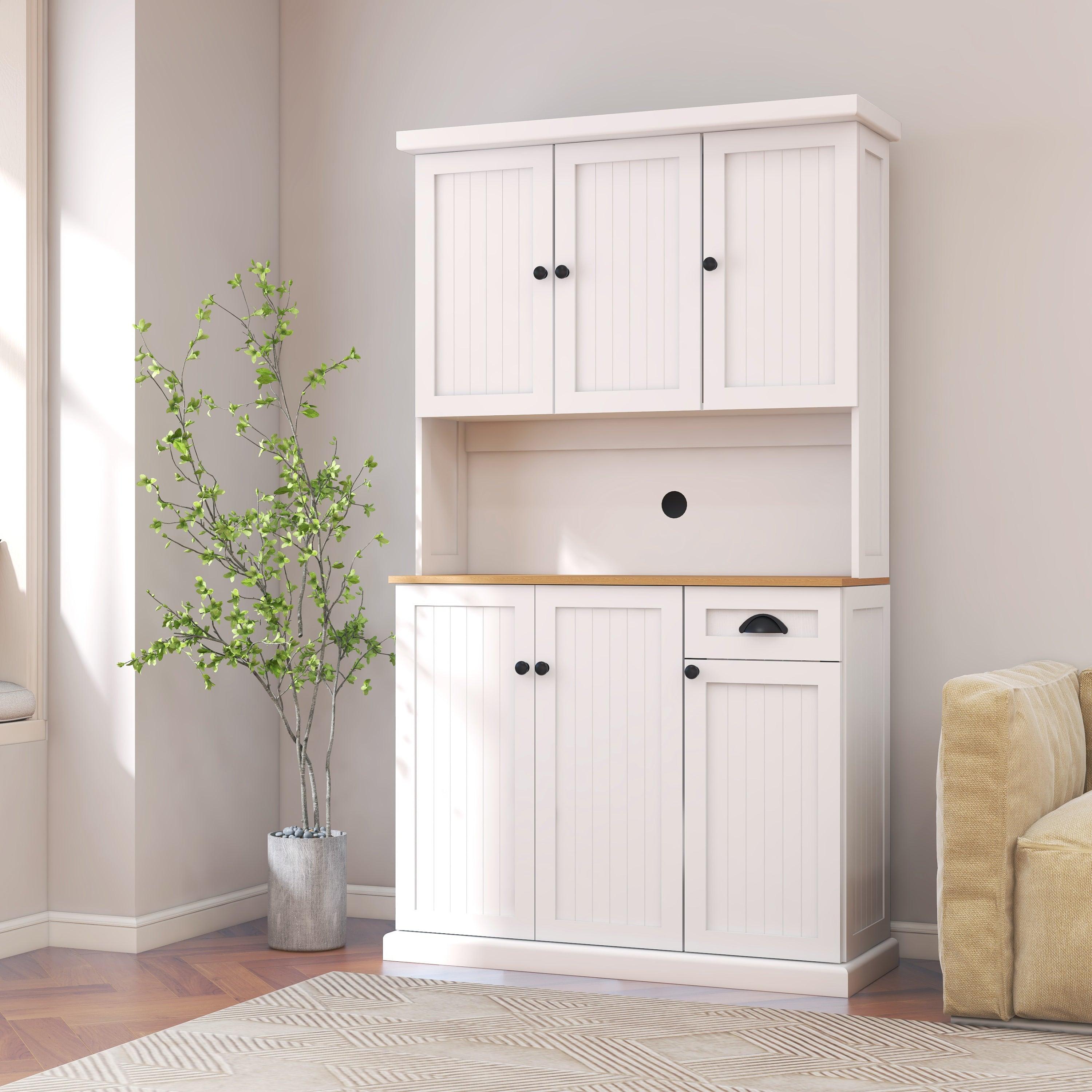 Kitchen Pantry Storage Cabinet