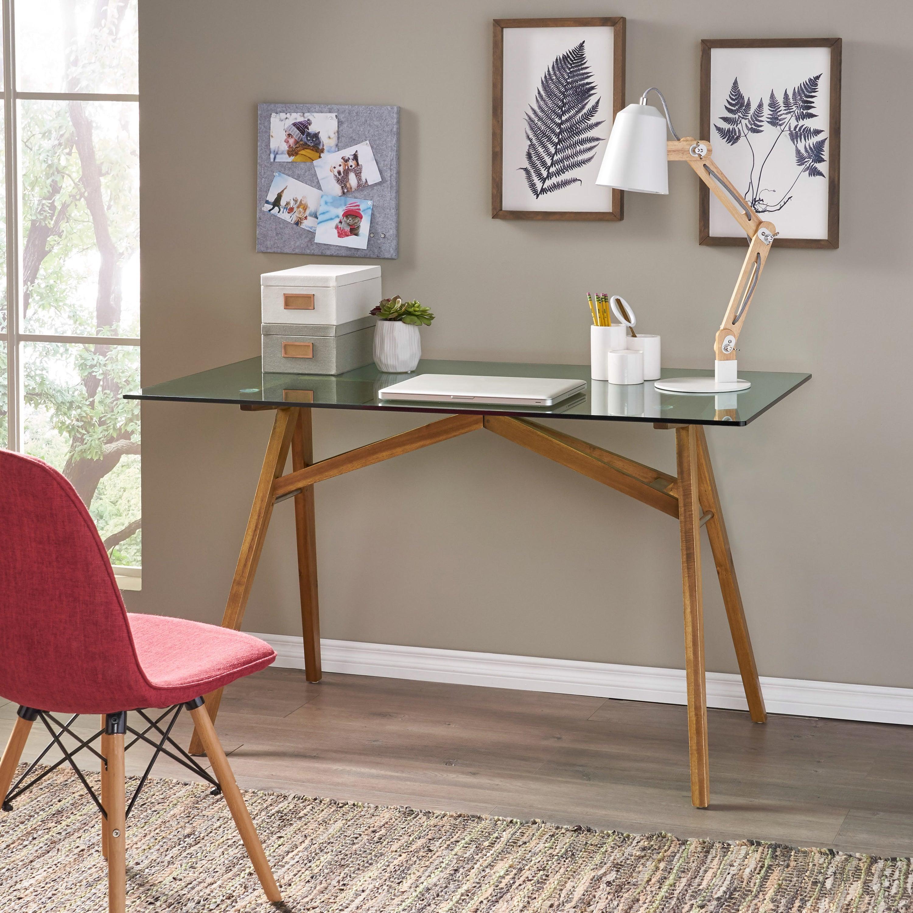 Glass Desk