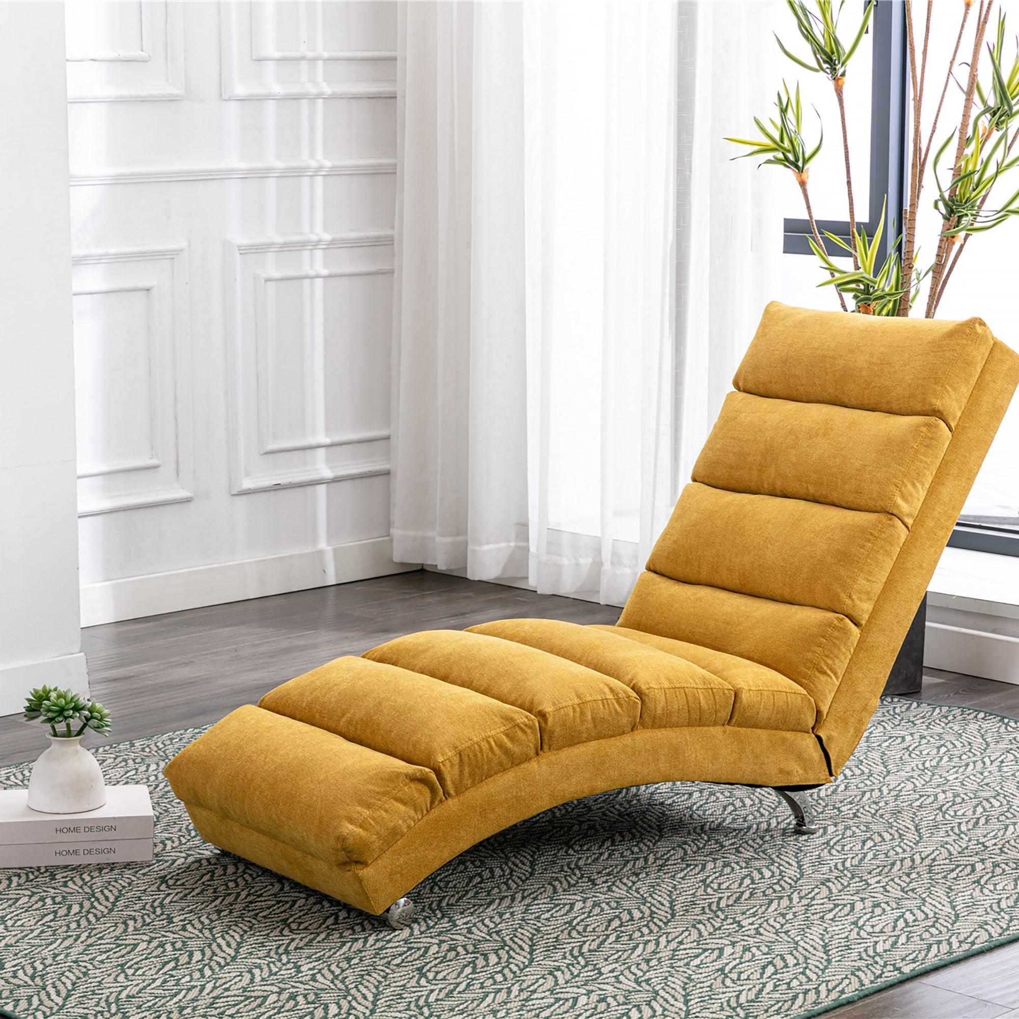 COOLMORE Chaise Lounge with Remote Control
