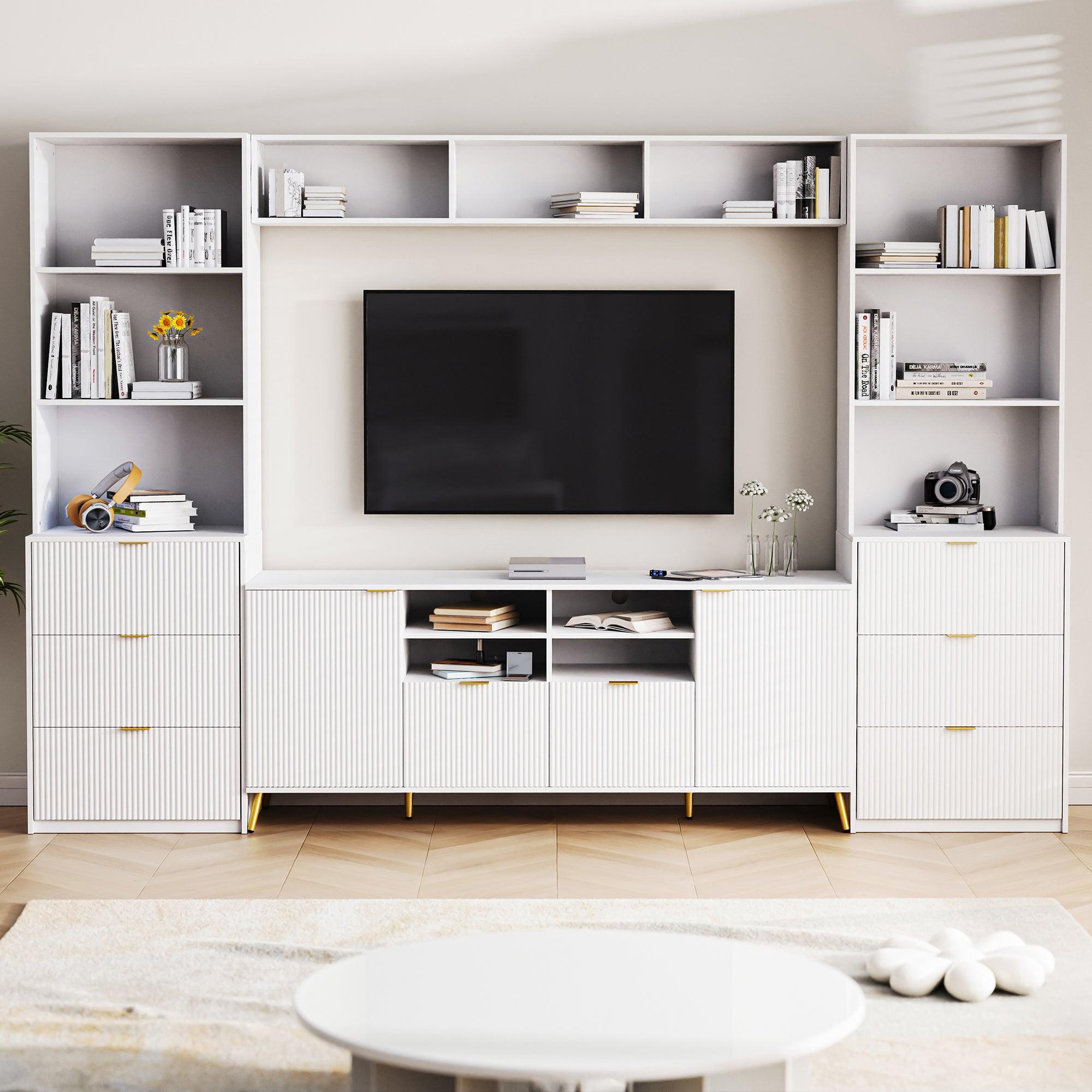 4-Piece Entertainment Wall Center