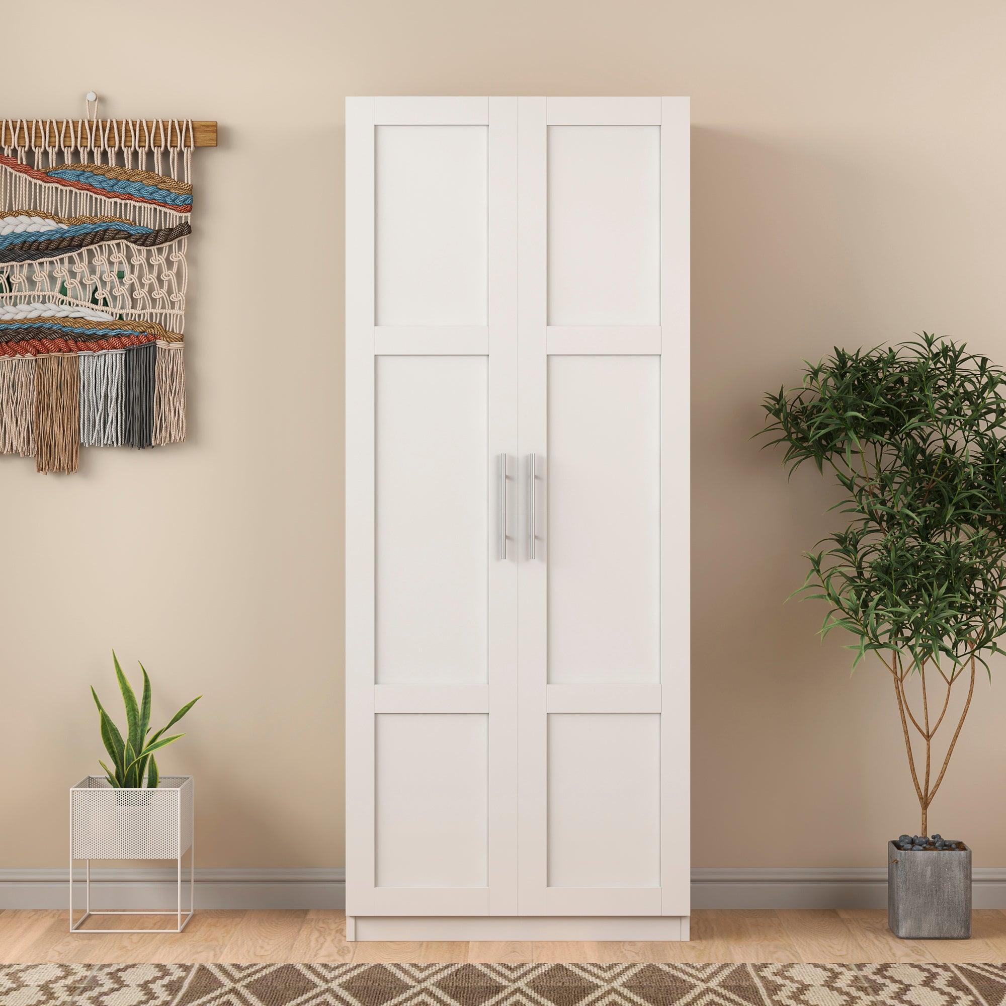 High Wardrobe and Kitchen Cabinet