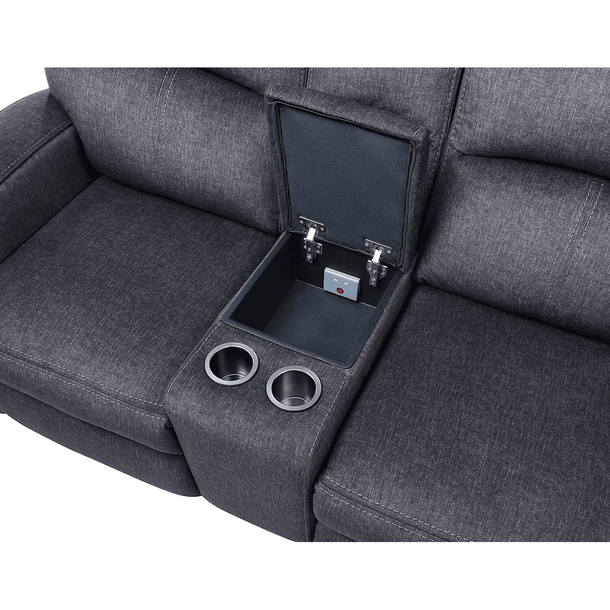 Lovell Reclining Sofa, Loveseat, and Recliner by STEVE STERLING LIVING - Castle Furniture