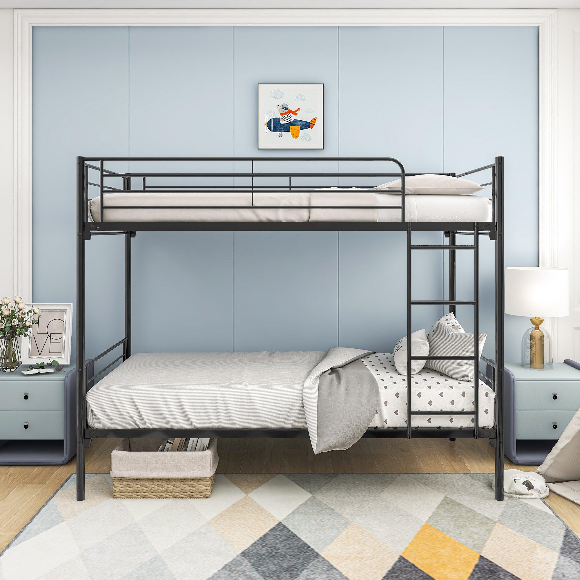 Twin Bunk Bed with Ladder
