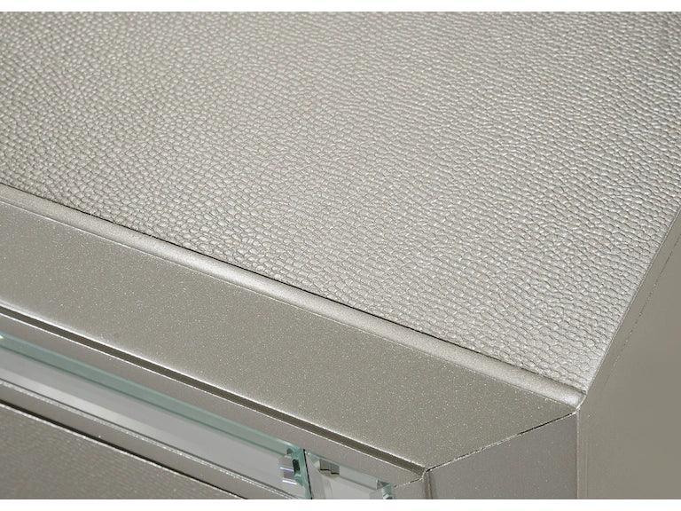 ELEMENTS Platinum Storage Bedroom Set - Castle Furniture