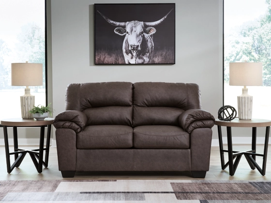 WillowBend Umber Loveseat