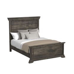 Park Ridge Full Panel Bed in Charcoal
